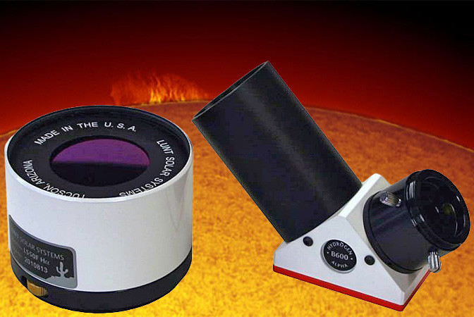 LUNT 50mm Ha Etalon-Filter-System, B600 Blocking Filter für 2" Auszüge