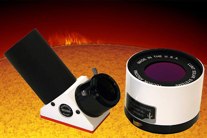 LUNT 50mm Ha Etalon-Filter-System, B1200 Blocking filter for 2" focuser
