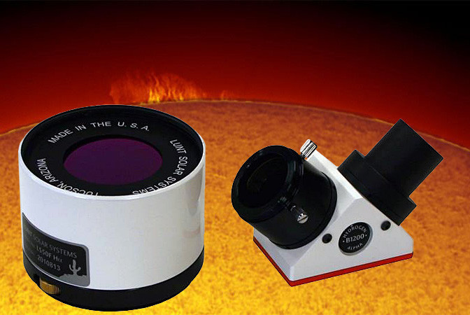 LUNT 50mm Ha Etalon-Filter-System, B1200 Blocking filter for 1.25" focuser