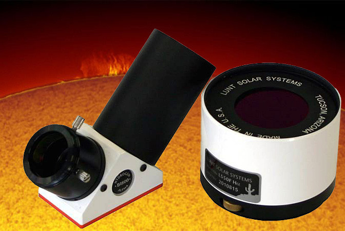 LUNT 50mm Ha Etalon-Filter-System, B1800 Blocking Filter für 2" Auszüge