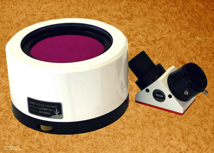 LUNT 100mm Ha Etalon-Filter-System, B600 Blocking filter for 1.25" focuser