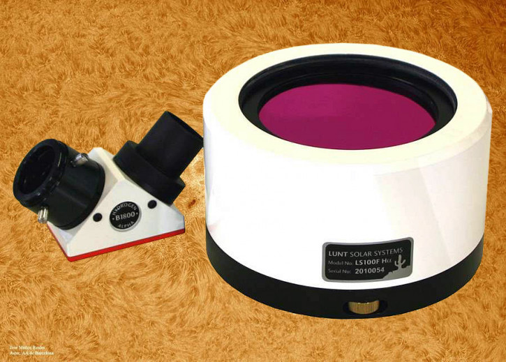 LUNT 100mm Ha Etalon-Filter-System, B1800 Blocking filter for 1.25" focuser