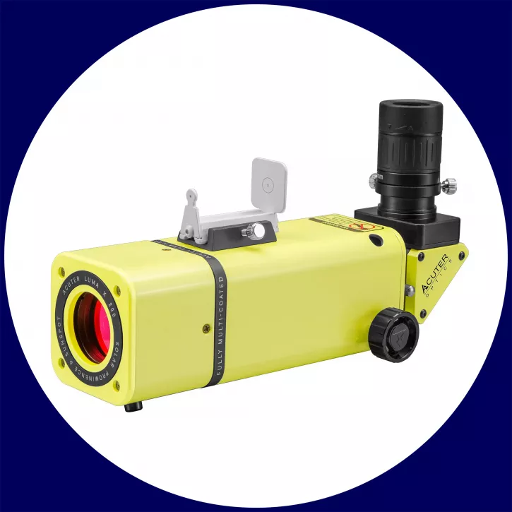 ACUTER LUMA-X 40ED H-alpha & Weißlicht Sonnenteleskop (40/250mm, f/6.25)