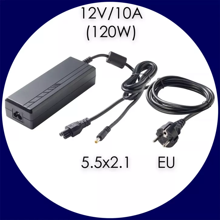 Pegasus Astro Power Supply Unit 12V / 10A – 120W, 5.5x2.1mm, EU-Cord