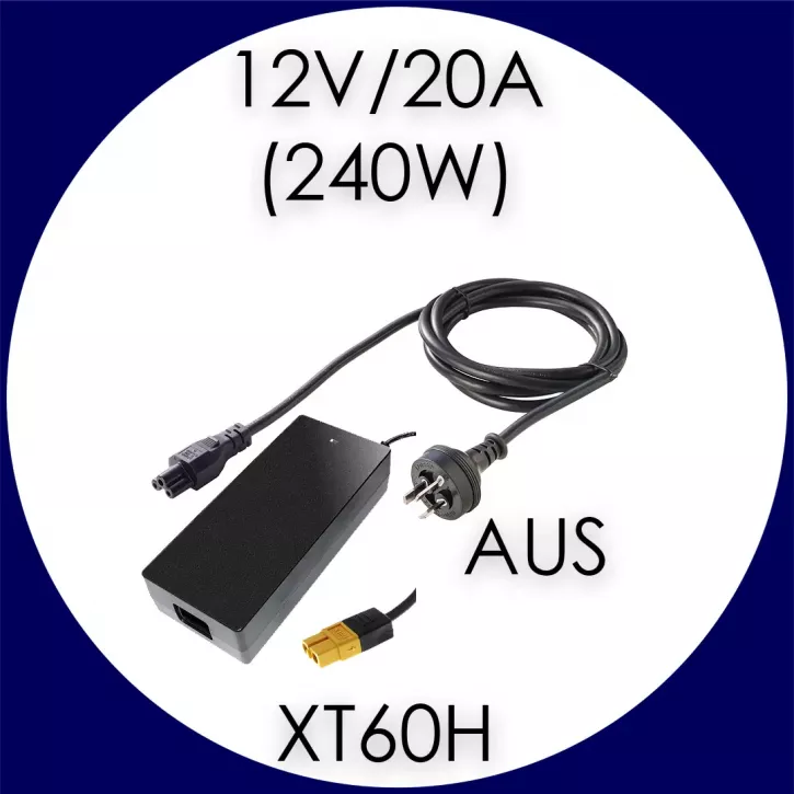 Pegasus Astro Netzteil 12Volt/20 Ampere (240W), XT60H, AUS-Stecker