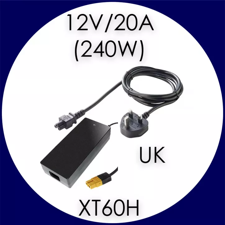 Pegasus Astro Netzteil 12Volt/10 Ampere (120W), XT60H, UK-Stecker