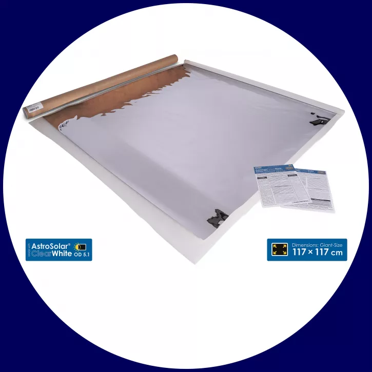 Baader AstroSolar® ClearWhite Safety Folie OD 5.1 - 117x117cm