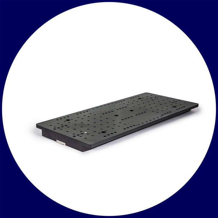 Baader heavy-duty 8" double mounting plate, for up to 100 kg