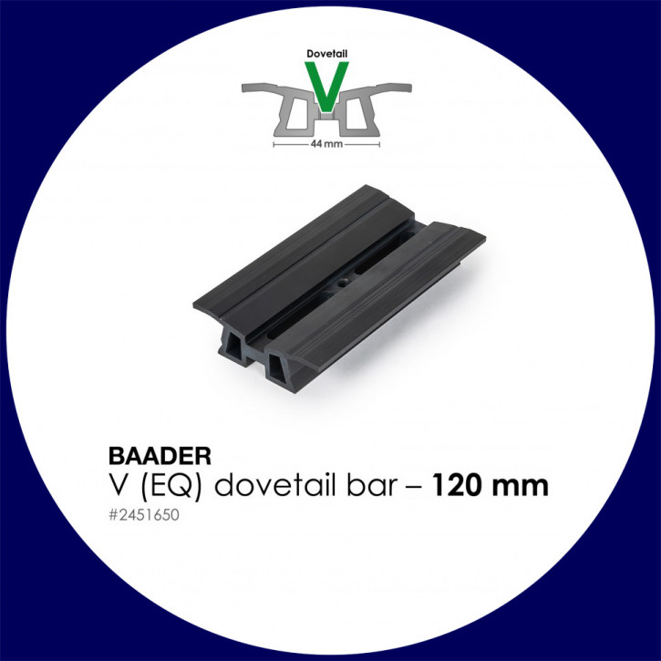Baader V Dovetail Plate 12cm