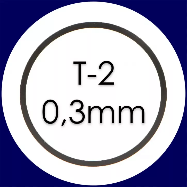 Baader T-2 Fein-Abstimmring: 0,3mm (schwarz) aus Aluminium