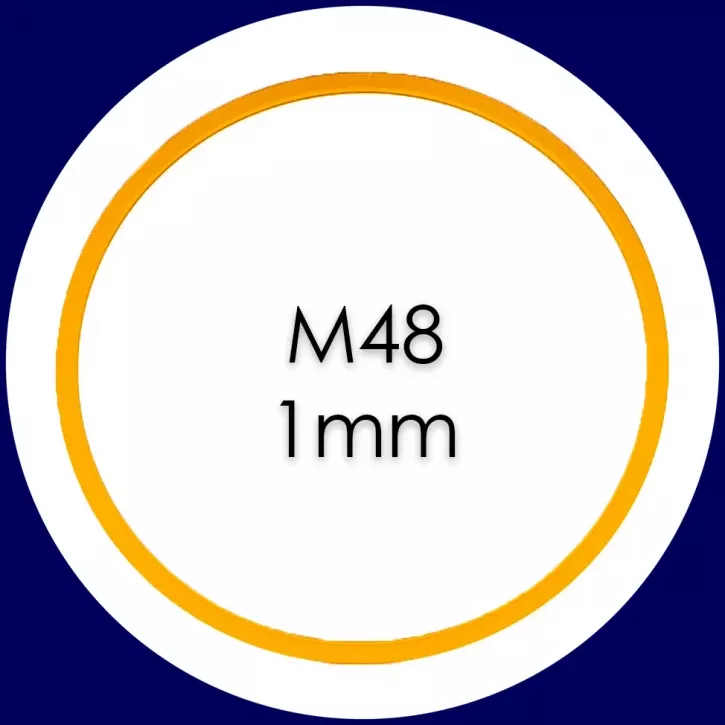 Baader M48 Fein-Abstimmring: 1mm (gold) aus Aluminium