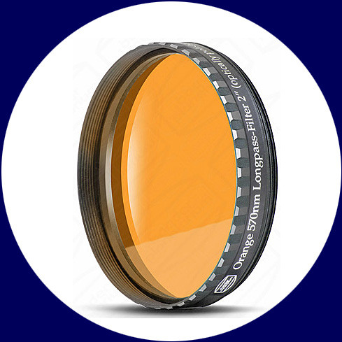 Baader Color Filter Orange 2" 570nm Longpass