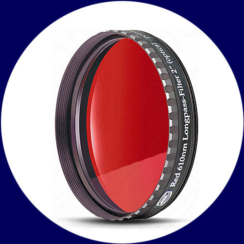 Baader Color Filter Red 2" 610nm Longpass