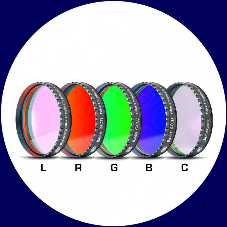 Baader L-RGB-C CCD-Filters