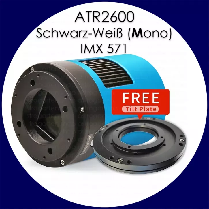 ToupTek CMOS ATR2600M Schwarz-Weiß Kamera - blau