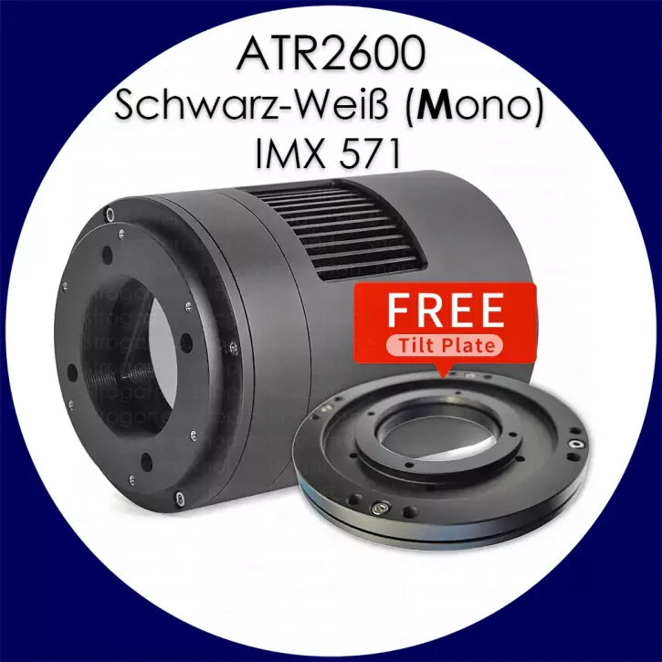 ToupTek CMOS ATR2600M Schwarz-Weiß Kamera - schwarz