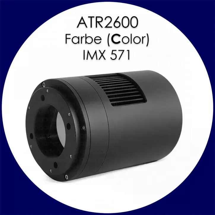 ToupTek CMOS ATR2600C Farb-Kamera - schwarz