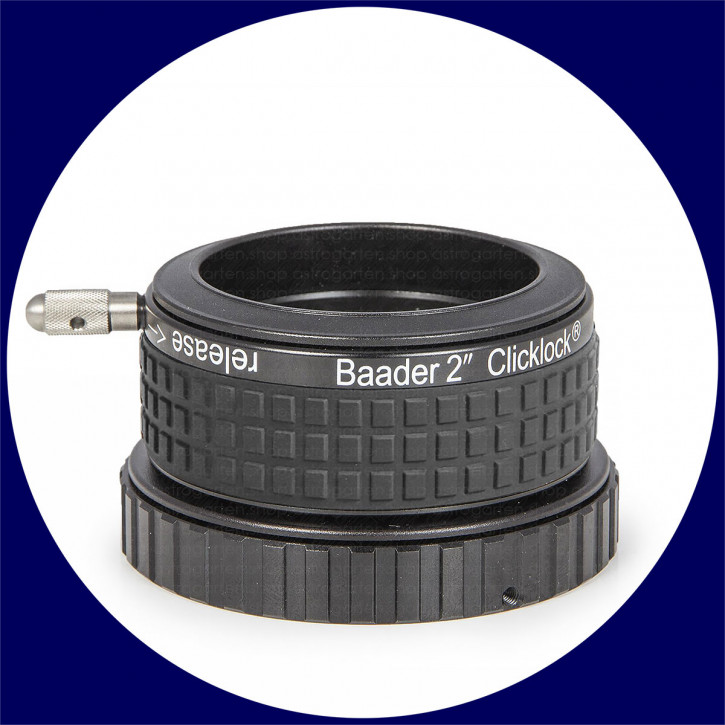 Baader 2 inch ClickLock Clamp M68i x 0.75 (for Hexafoc: Bresser, Explore Scientific/Omegon)