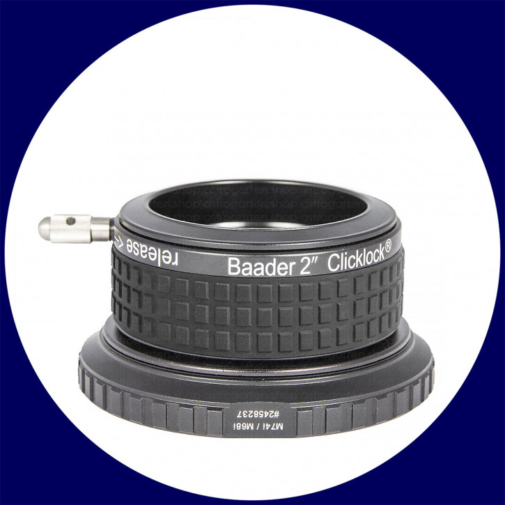 Baader 2 inch ClickLock Clamp M74i (for Sky-Watcher Esprit, TS-Optics and Omegon)