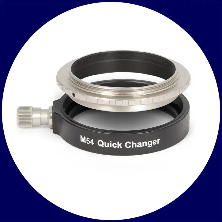 Baader M54 Heavy-Duty Quick-Change System (Changer + Changing Ring) Baader M54 Heavy-Duty Quick-Change System (Changer + Changing Ring)