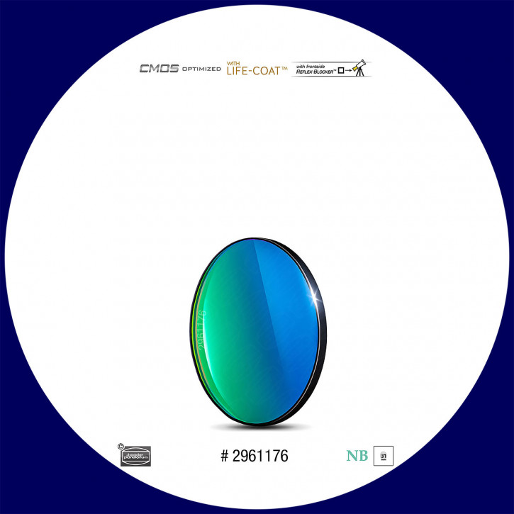 Baader O-III 6.5nm Schmalband (Narrowband) Filter 31mm - CMOS optimiert