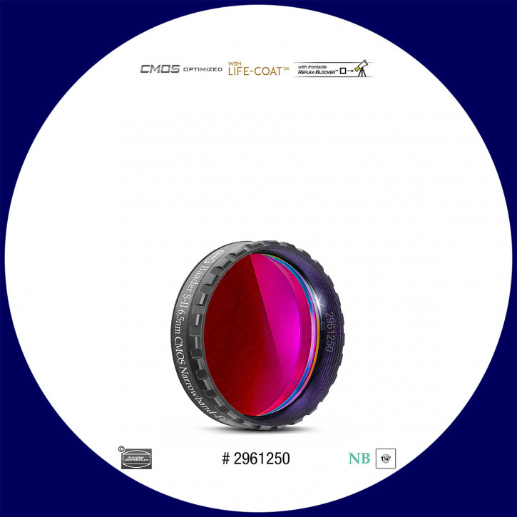 Baader S-II 6.5nm Schmalband (Narrowband) Filter 1¼" - CMOS optimiert