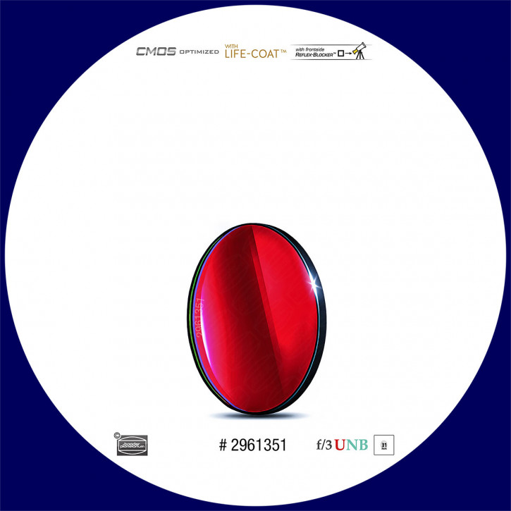 Baader H-alpha 3.5nm Ultra-Schmalband (Narrowband) f/3 Highspeed Filter 31mm - CMOS optimiert