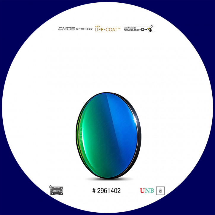 Baader O-III 4nm Ultra-Schmalband (Narrowband) Filter 36mm - CMOS optimiert