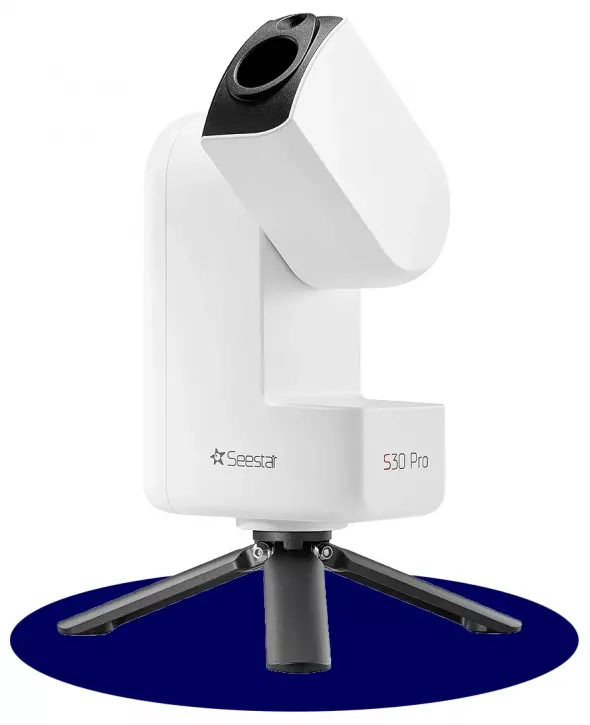 ZWO Seestar S30 PRO vollautomatisches "Smart" Teleskop (30/160mm + 3,4/6mm)
