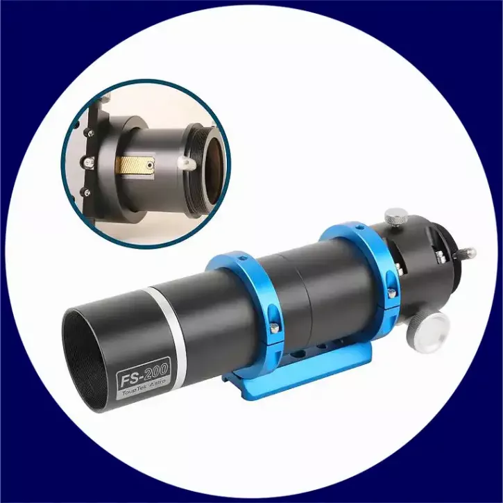 ToupTek Sucher-/Leitfernrohr FS-200AR (Ø 45/200mm) mit 1,25-Zoll Zahnstangen Okularauszug