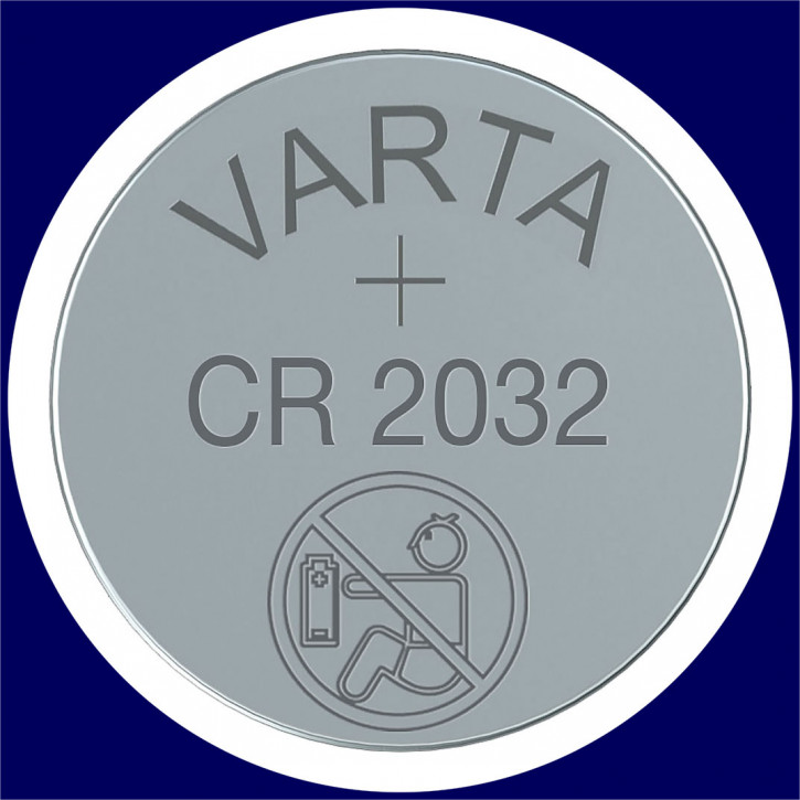 Batterie VARTA Lithium Knopfzelle CR 2032 3V