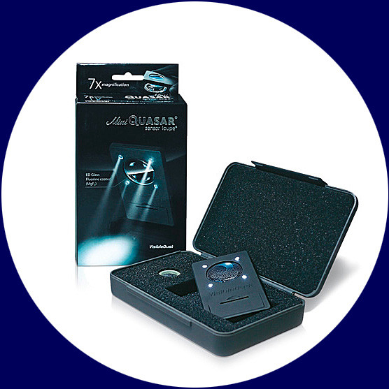 VisibleDust mini Quasar® Sensor Lupe 7-fach
