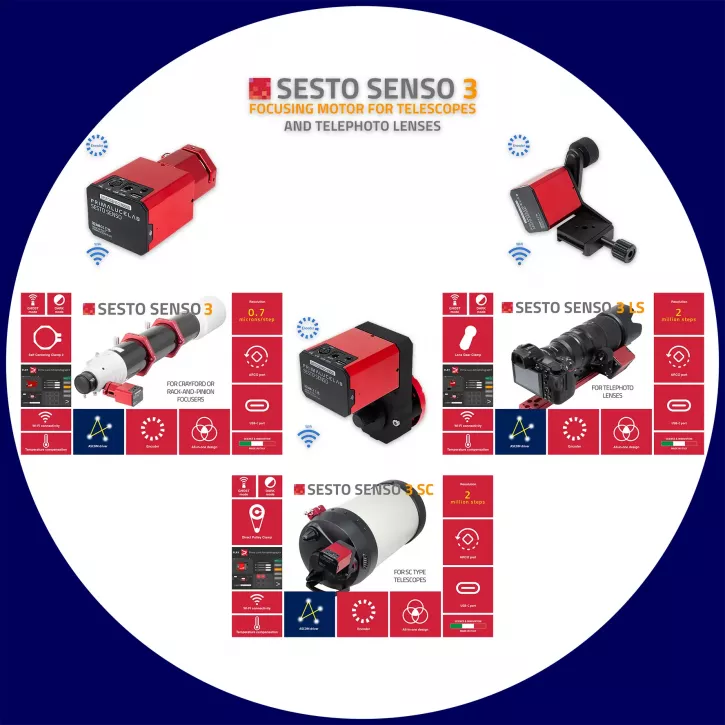 PrimaLuceLab SESTO SENSO 3 Fokussiermotoren