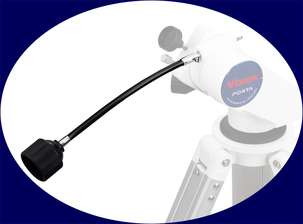 Vixen Porta Flexibele Handgreep 300 Mm - Voor Telescoop Montering, Fijnafstelling, Grote Verstelknoppen