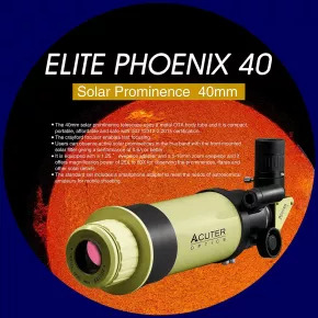 ACUTER Elite Phoenix 40 H-alpha Sonnenteleskop (40/400mm, f/10)