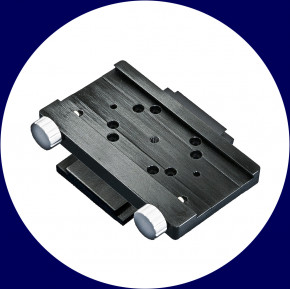 10Micron 90° Changeplate for 3" LODUAL double mounting plates