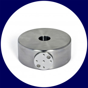 Counterweight 6 kg, bore Ø 30mm, V2A stainless steel