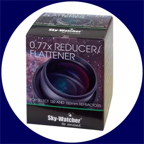 Sky-Watcher 0.77x Brennweiten Reduzierer & Bildfeldebner für Evostar-150EDX (f/6.2)