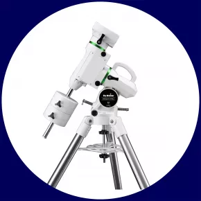 Sky-Watcher HEQ5-R PRO SynScan™ Äquatorial GoTo-Montierung mit Edelstahlstativ