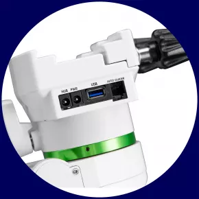 Sky-Watcher HEQ5-R PRO SynScan™ Äquatorial GoTo-Montierung mit Edelstahlstativ