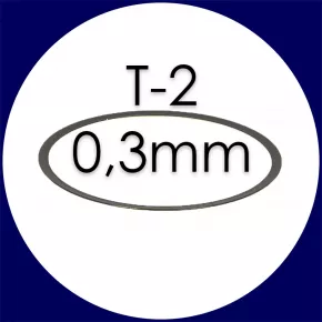 Baader T-2 Fein-Abstimmring: 0,3mm (schwarz) aus Aluminium