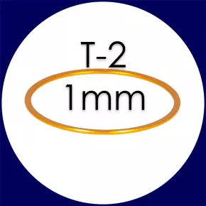 Baader T-2 Fein-Abstimmring: 1mm (gold) aus Aluminium