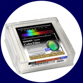 Baader Color Filter Green 1¼" 500nm Bandpass