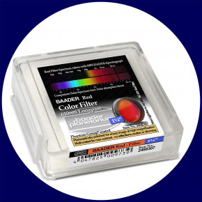 Baader Color Filter Red 1¼" 610nm Longpass