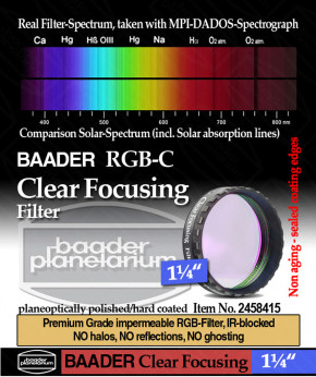 Baader Clearglass Filter 1¼"