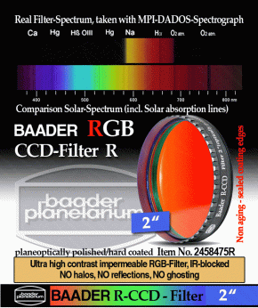 Baader R-CCD 2" Filter