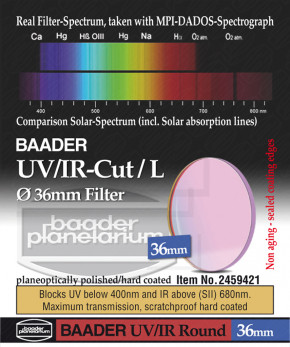 Baader UV-IR Cut/L-Filter 36mm