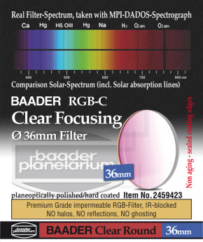 Baader Clearglass Filter 36mm