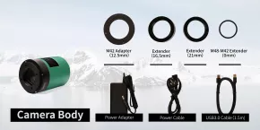 ToupTek CMOS ATR2600C Farb-Kamera - Fjord Grün