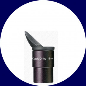 Baader Classic Ortho 18mm eyepiece w.winged rubber eyecup